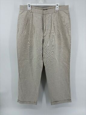 Dockers Men's Cream Linen Blend Pants SIZE 38x30